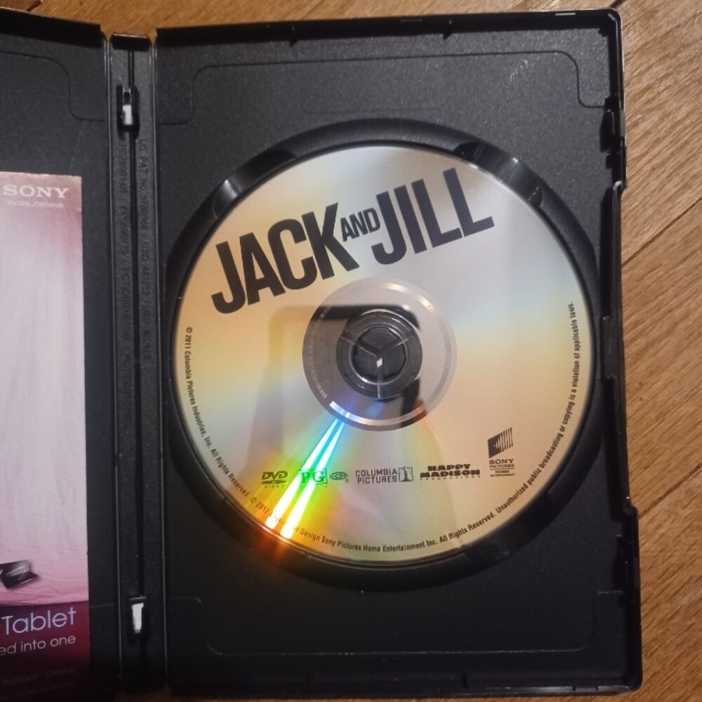 Jack and Jill (DVD, 2011) Adam Sandler, Katie Holmes, Al Pacino movie - Picture 3 of 5